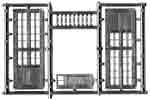 1905 Roundhous Doors with Hangers