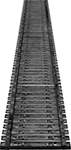 1/87th Svale Bridge Tie section - 10 inches in length