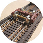 HO Gauntlet Truss Bridge Ties # 1907-8