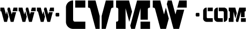 CVMW logo-stencil